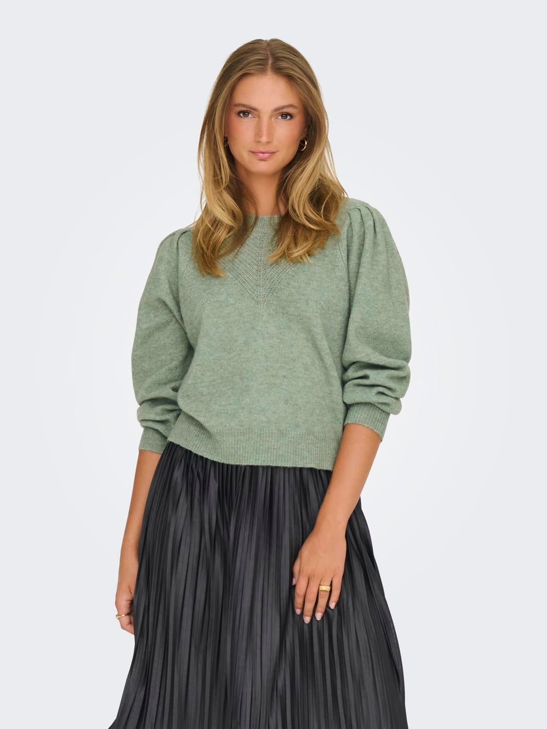 JDYANNIE Strickpullover Sea Spray