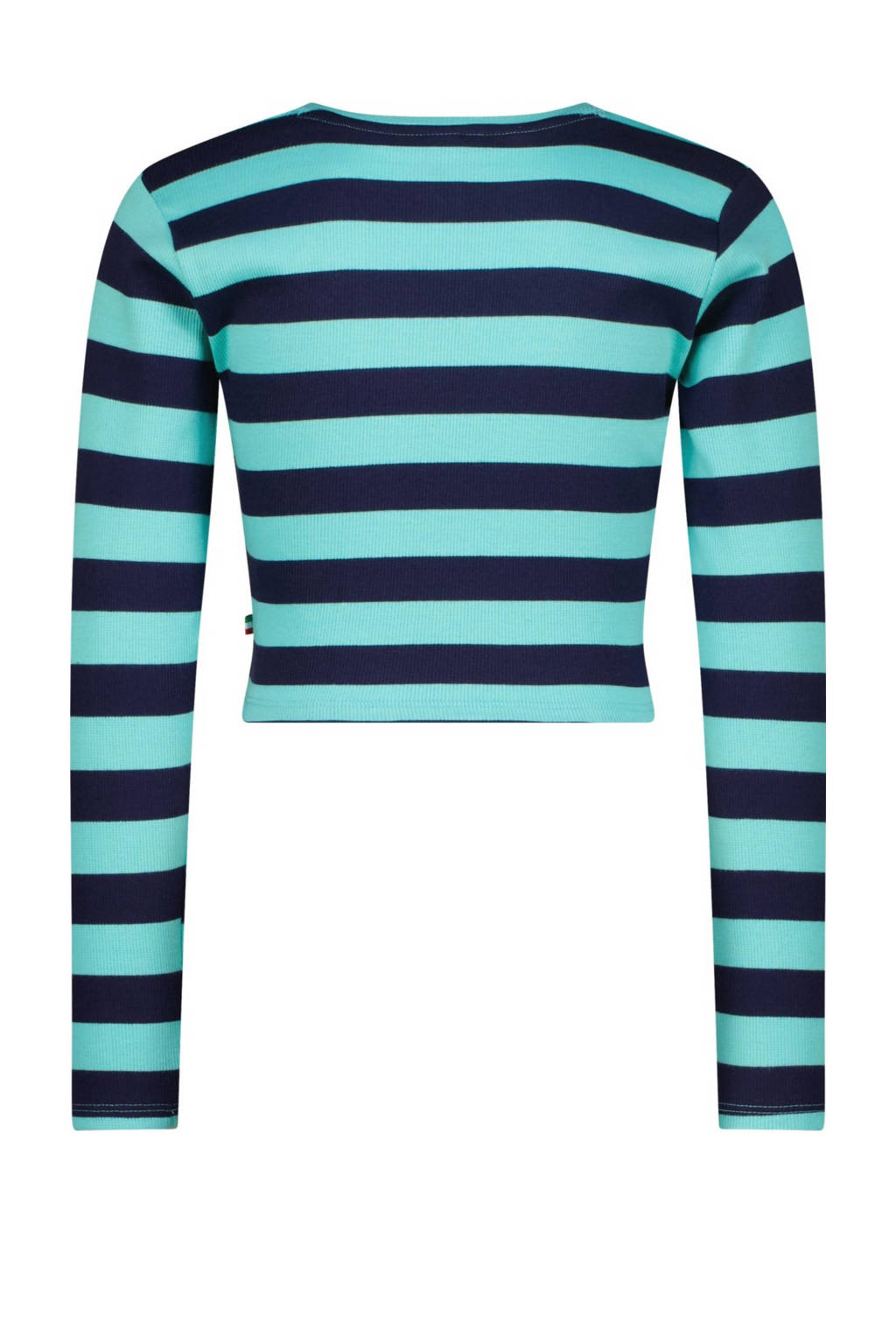 Vingino gestreeptetop turquoise/donkerblauw