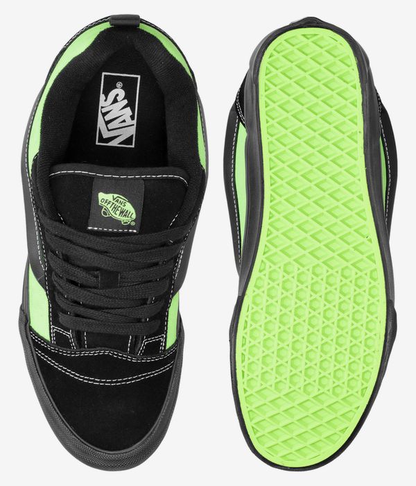Vans Knu Skool Schuh (2 tone black green)