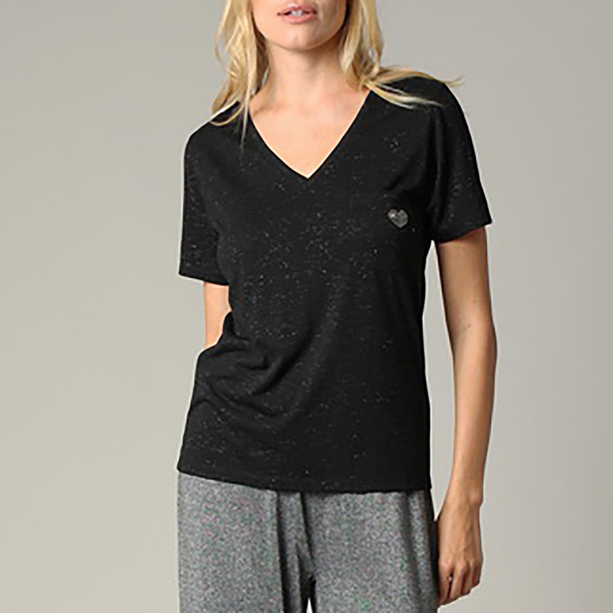 T-shirt Femme noir