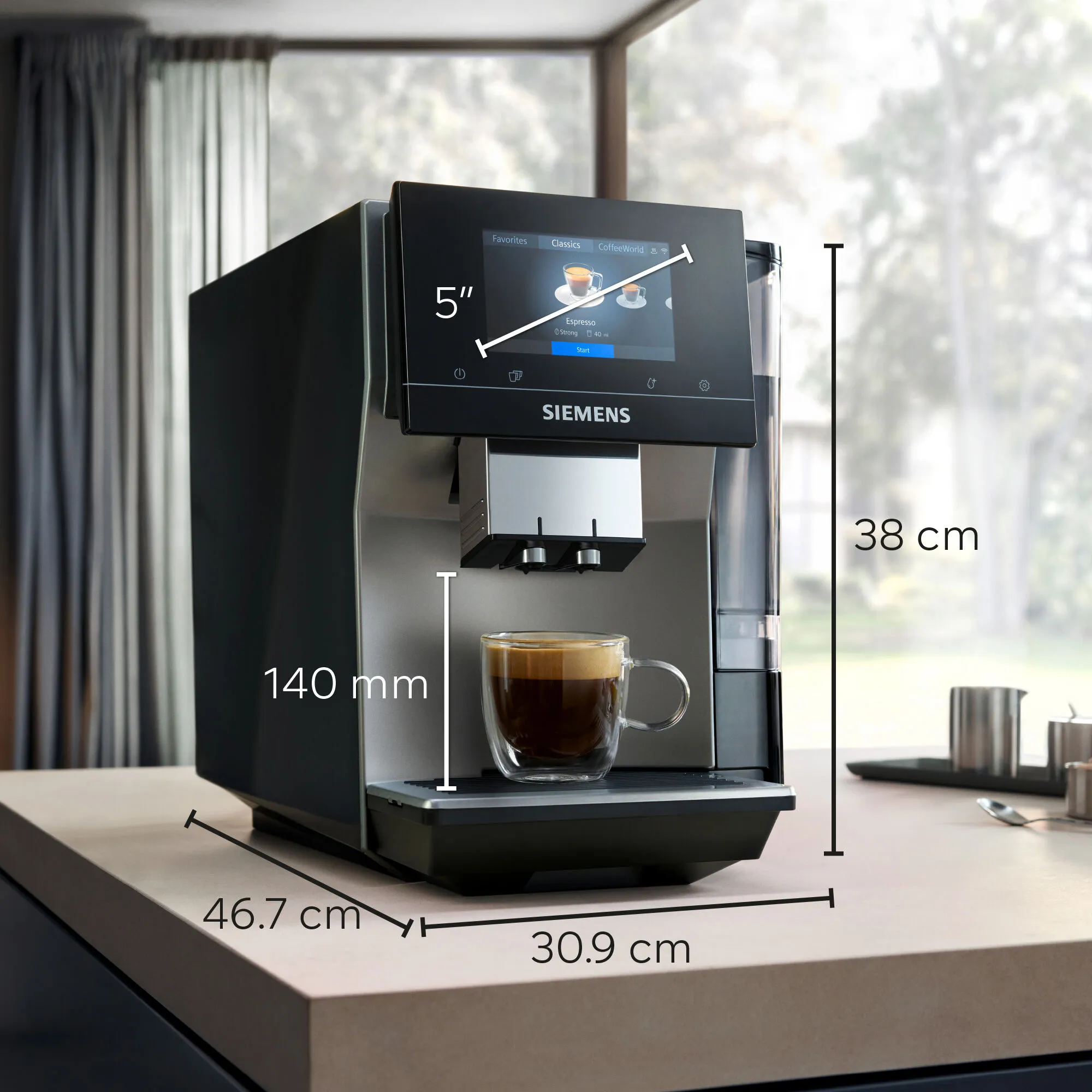 Siemens EQ700 Espressomaskine TP715R01