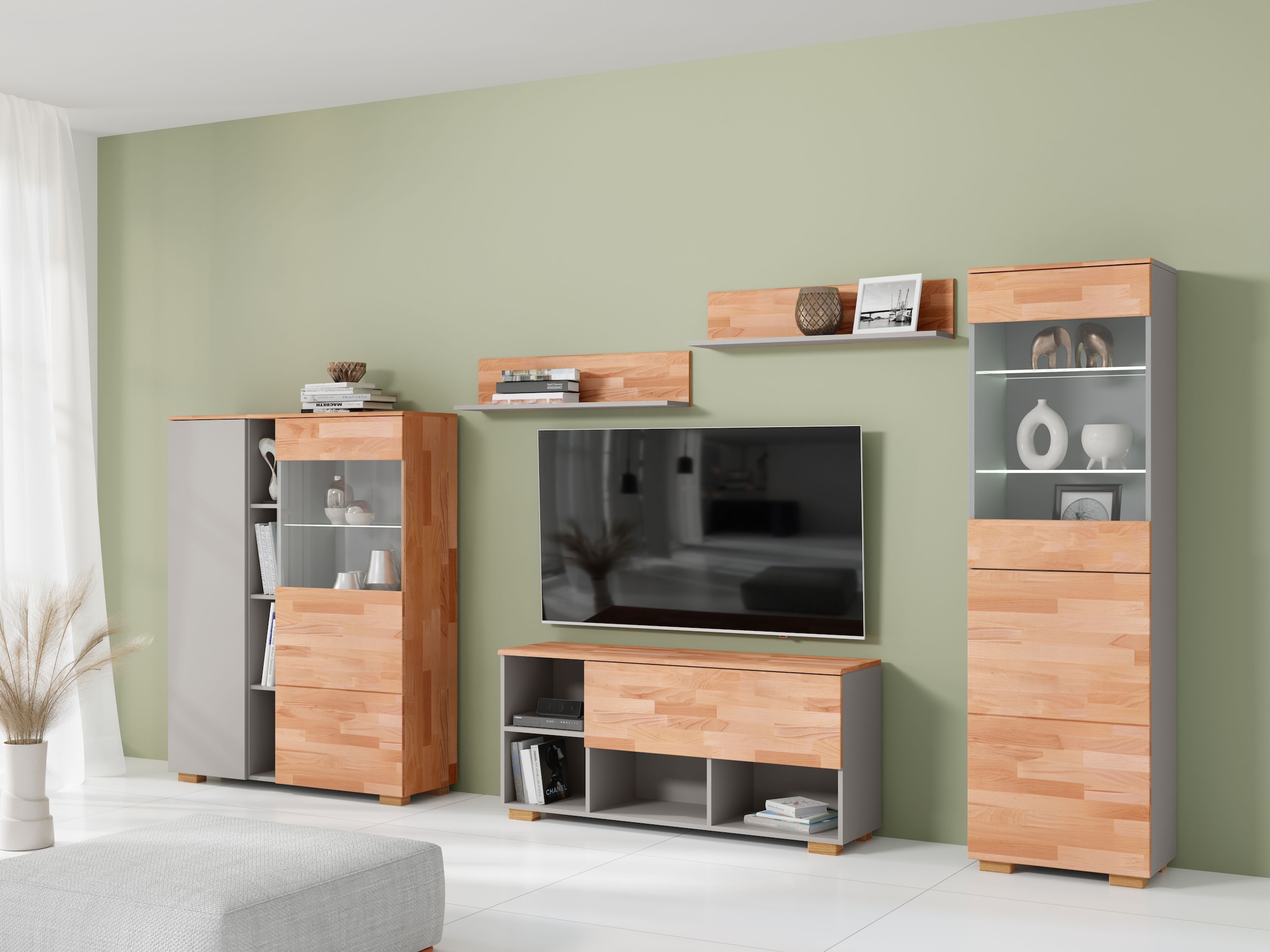 Home affaire Wohnwand 5 Stk. tlg.