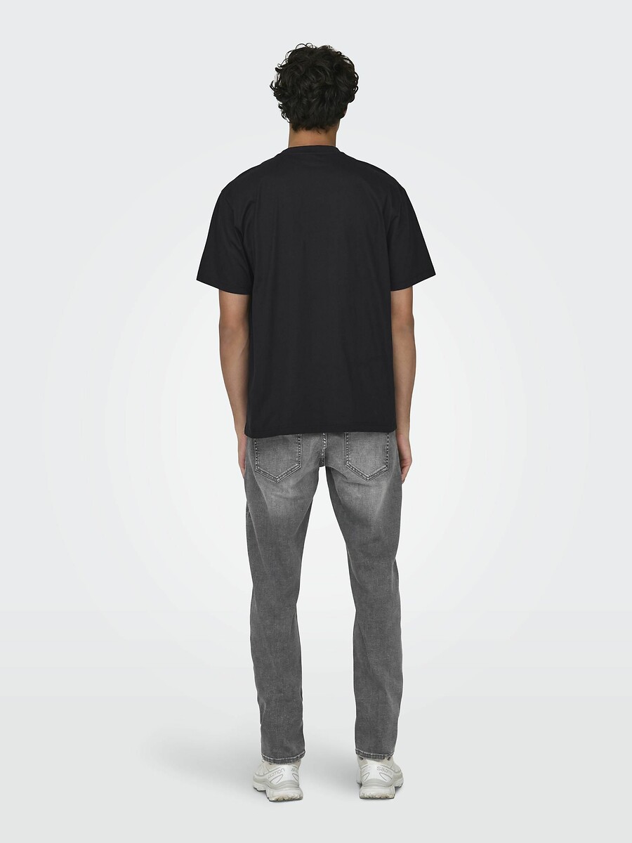 ONLY & SONS<br>Camiseta folgada com gola redonda