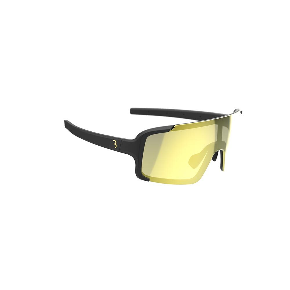 BBB Cycling BSG-69PH Chester Sport Zonnebril MLC Gold Mirror Lens Mat Zwart