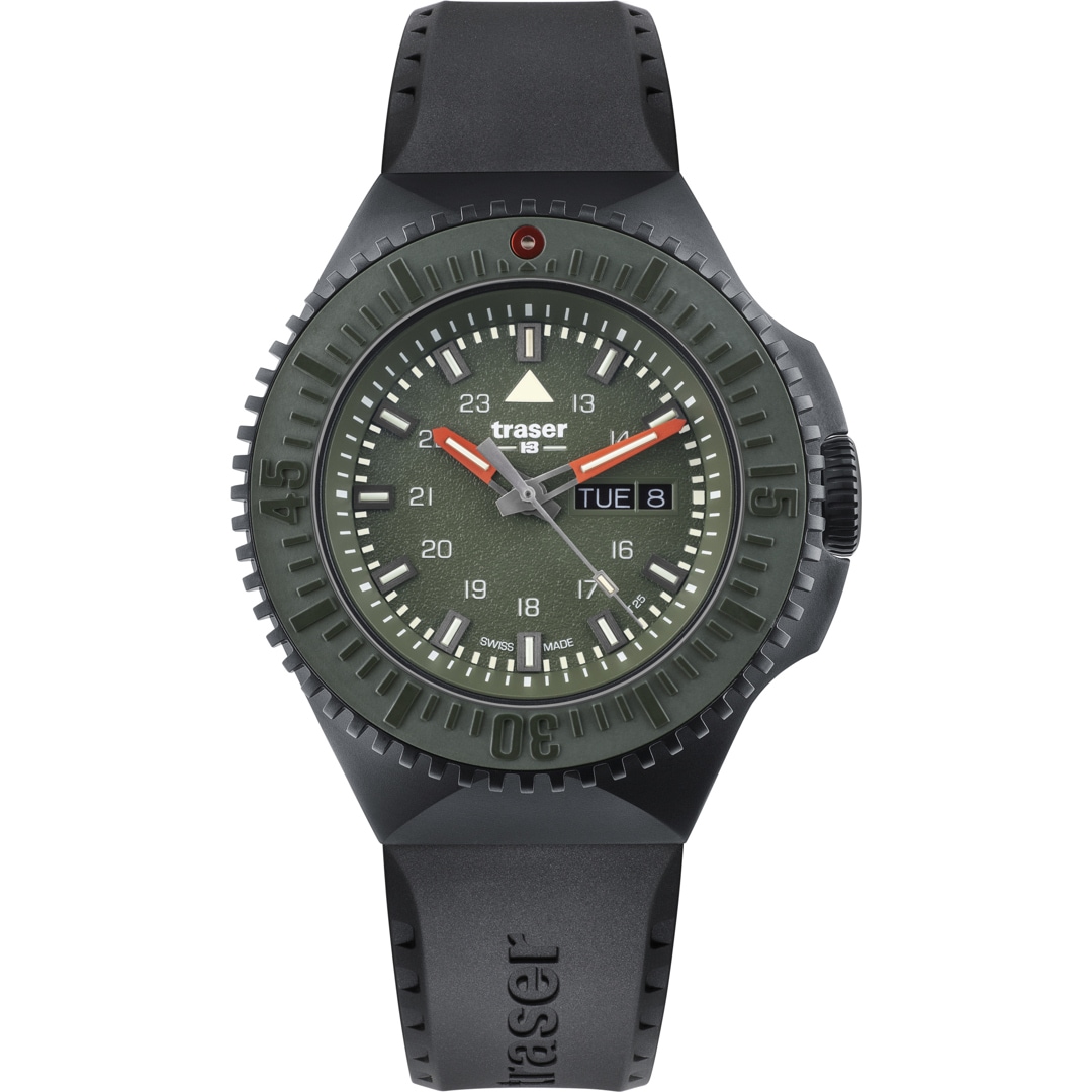 traser P69 Black Stealth Green