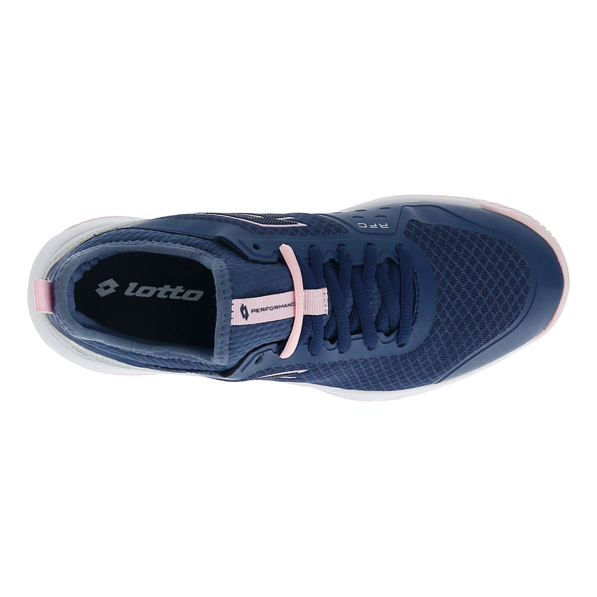 Lotto Mirage 500 II Chaussures Toutes Surfaces Femmes - Bleu Foncé , Rosé
