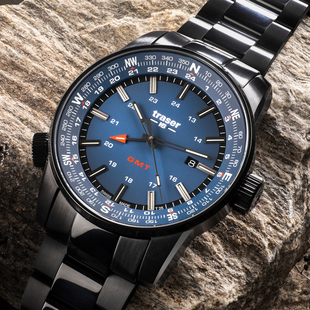traser P68 Pathfinder GMT Blue