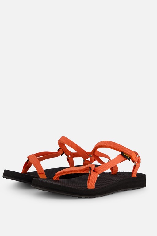 Teva Universal Slim Sandalen oranje Textiel