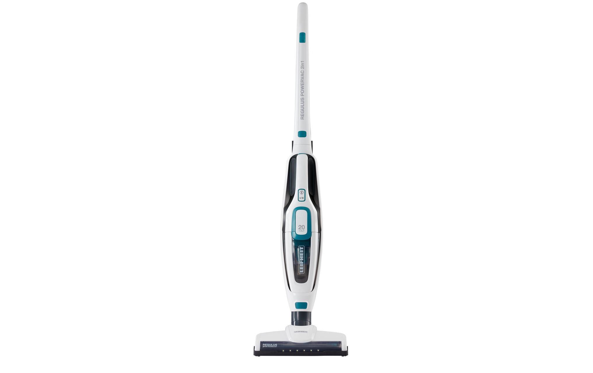 Akku-Hand- und Stielsauger Regulus PowerVac 2in1 Weiss<br>Kabelloser Staubsauger