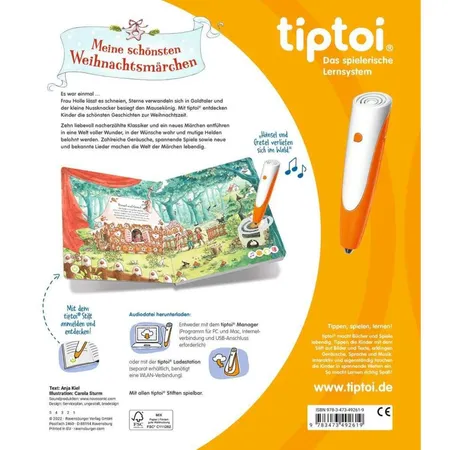 Ravensburger tiptoi® Meine schönsten Weihnachtsmärchen