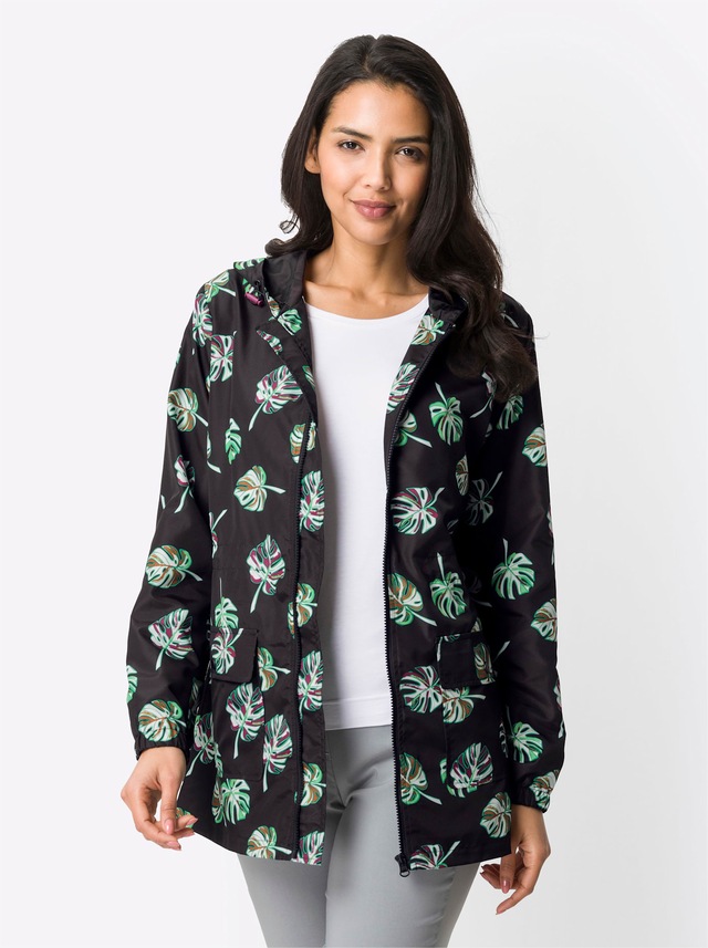 Regenjacke mit Kapuze