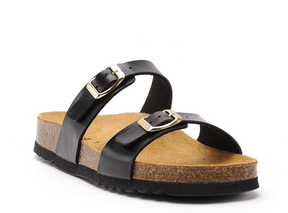 Scholl mules et sabots plats femme clea 31559 noir