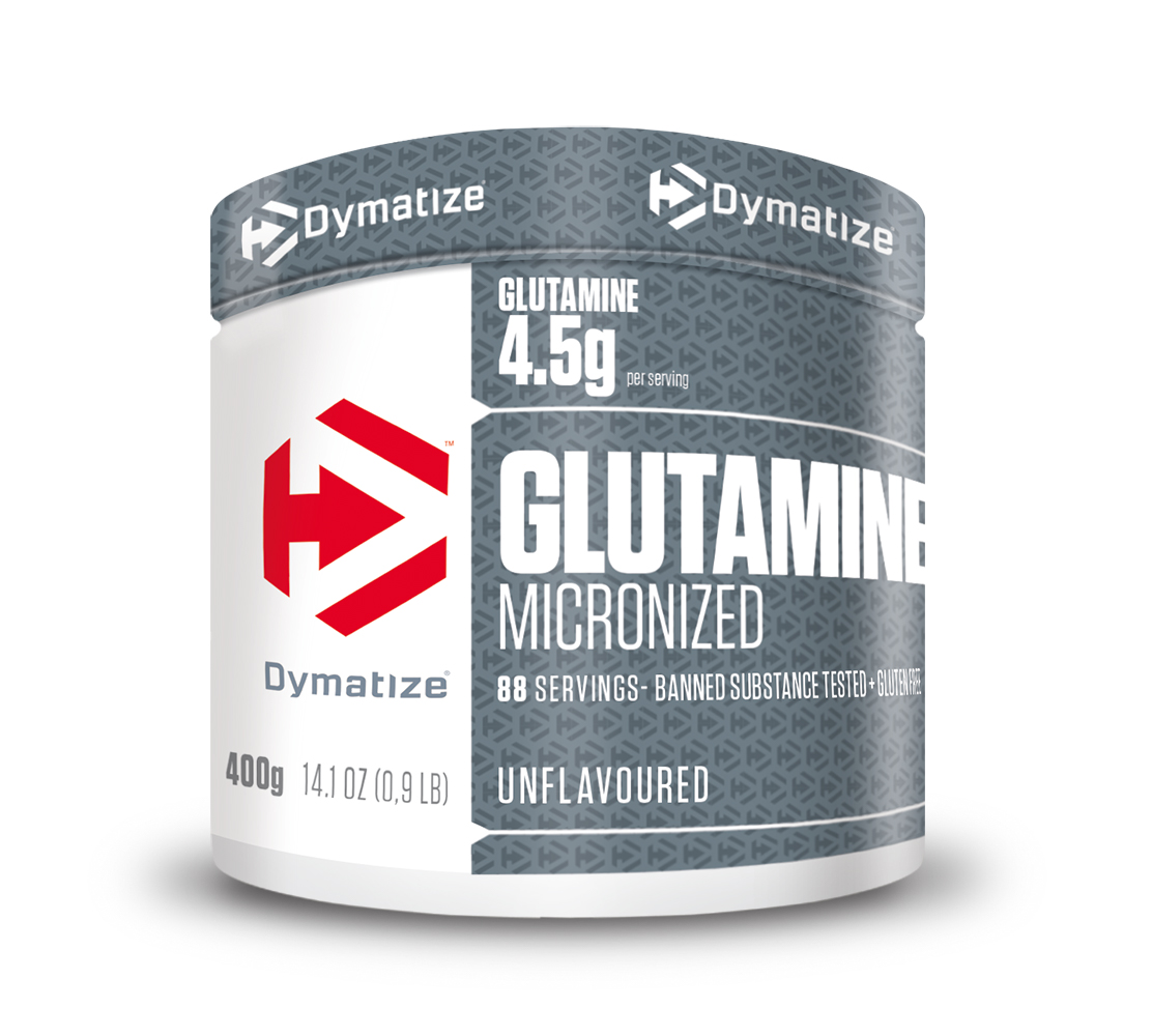DYMATIZE Glutamine Micronized<br>400 g, Dose, neutral