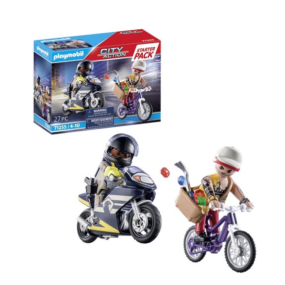 Starter Pack Agent et Voleur Playmobil City Action 71255