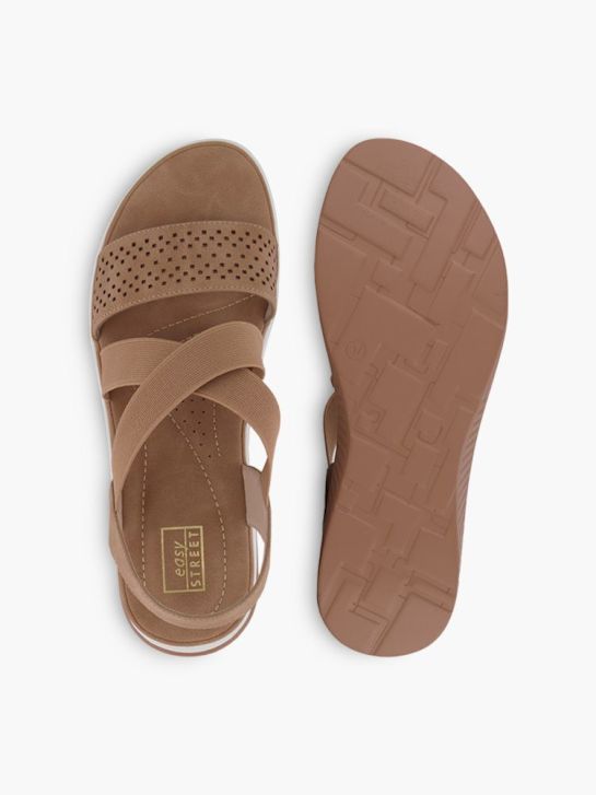 Easy Street Sandalette Braun