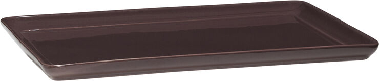 Hübsch Amare Bakke Burgundy/Rød sæt af 2 Burgundy,red