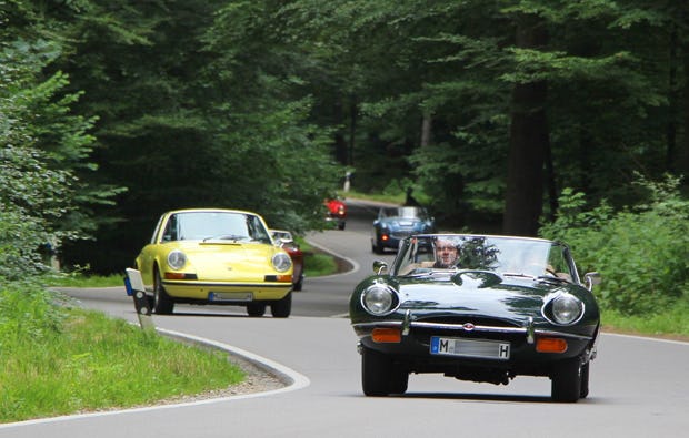 Oldtimer Rallye fahren in München als Geschenk