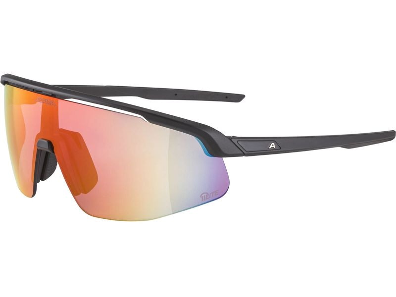 alpina Sportbrille Turbo Pro Q-Lite - Schwarz matt Velobrille Cat.2