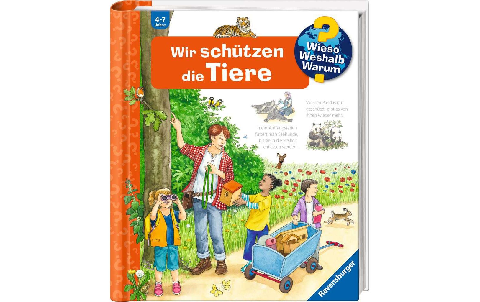 Kinder-Sachbuch WWW: Wir schützen die TiereWissensbuch