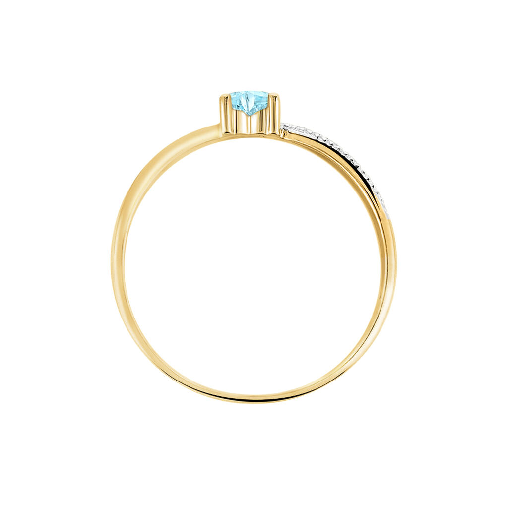 Bague Rory Or Jaune Topaze