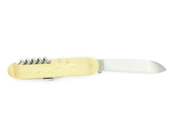 Chasseur - Chien - 3 pièces - Inox Couteau de poche par Coursolle