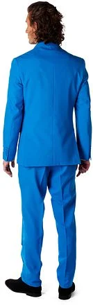 OppoSuits Blue Steel Kostuum | Blauw pak OSUI-0025 Blue Steel