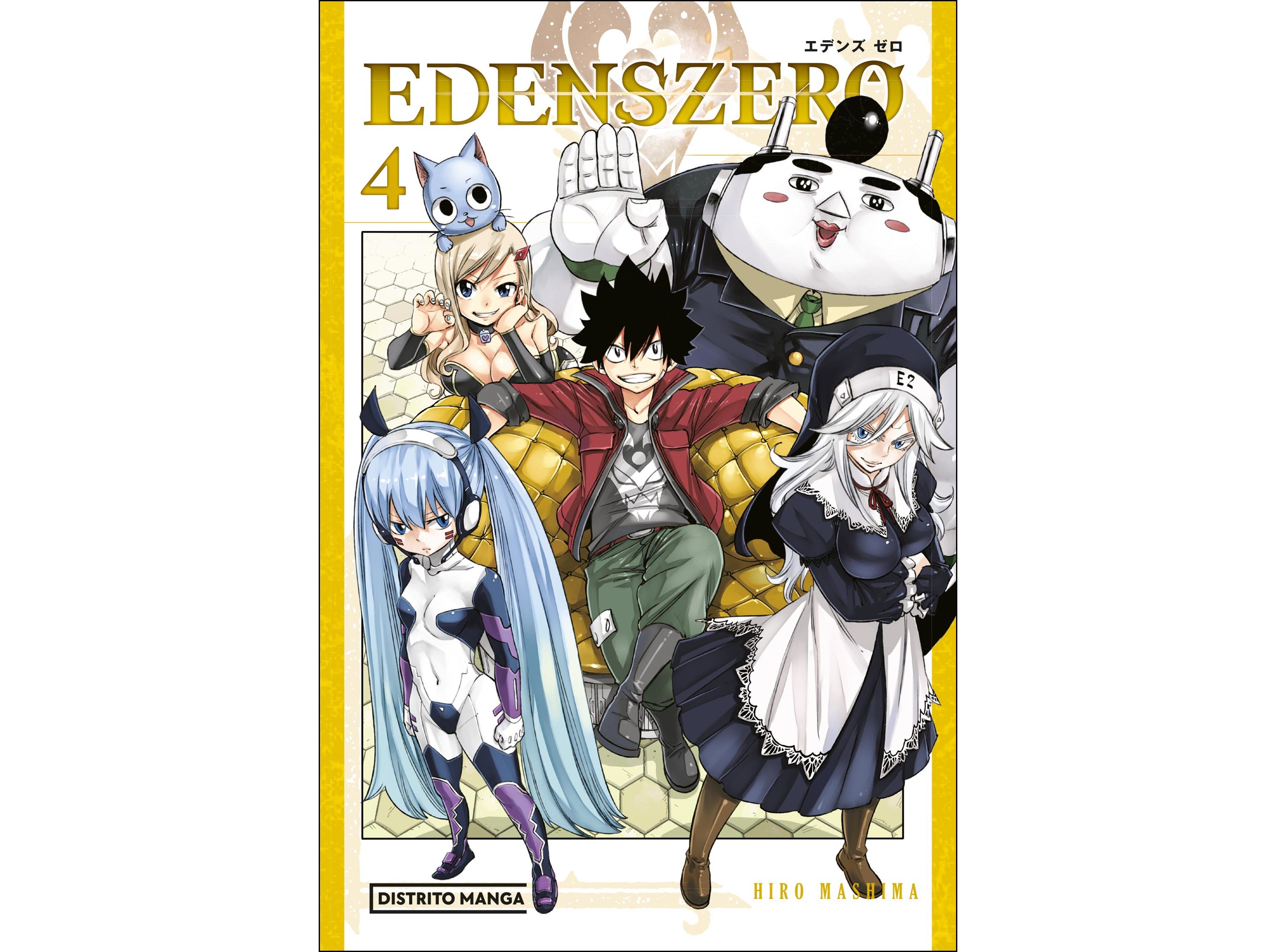 LIVRO EDENS ZERO - LIVRO 4 DE HIRO MASHIMA