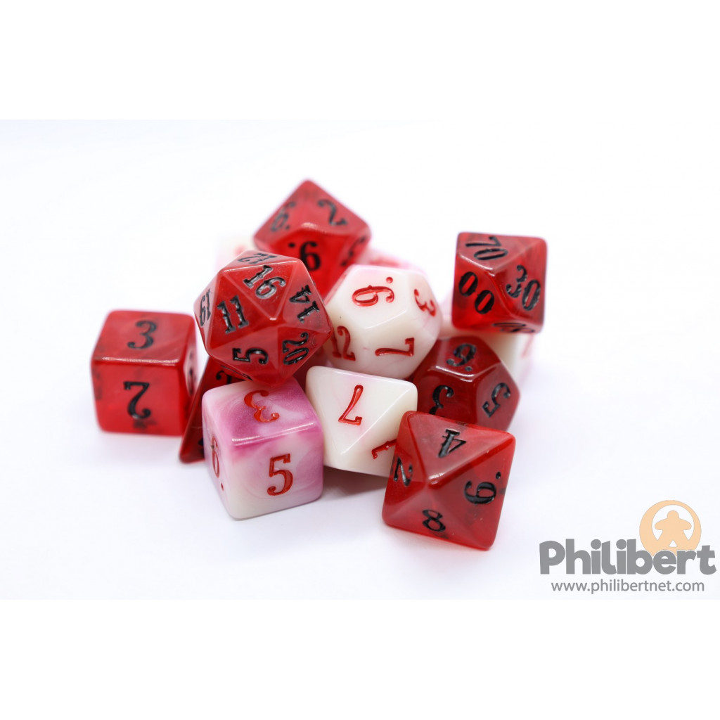 Set de Dés JDR de Classe (Pathfinder and 5E) : Barbare