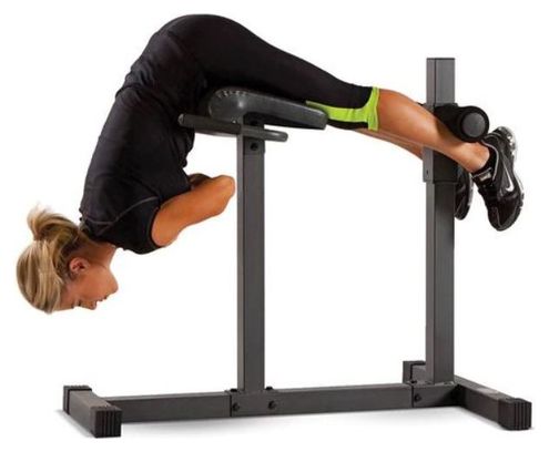 Banc pour lombaires Marcy JD3.1 - Réglable à 6 hauteurs. Noir. 10002094