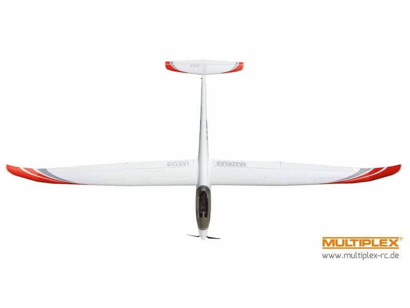 Multiplex Motorsegler Lentus BK, 3000 mm Leistungsfähiges Motor Segelflugmodell aus Elapor mit 3000 mm Spannweite