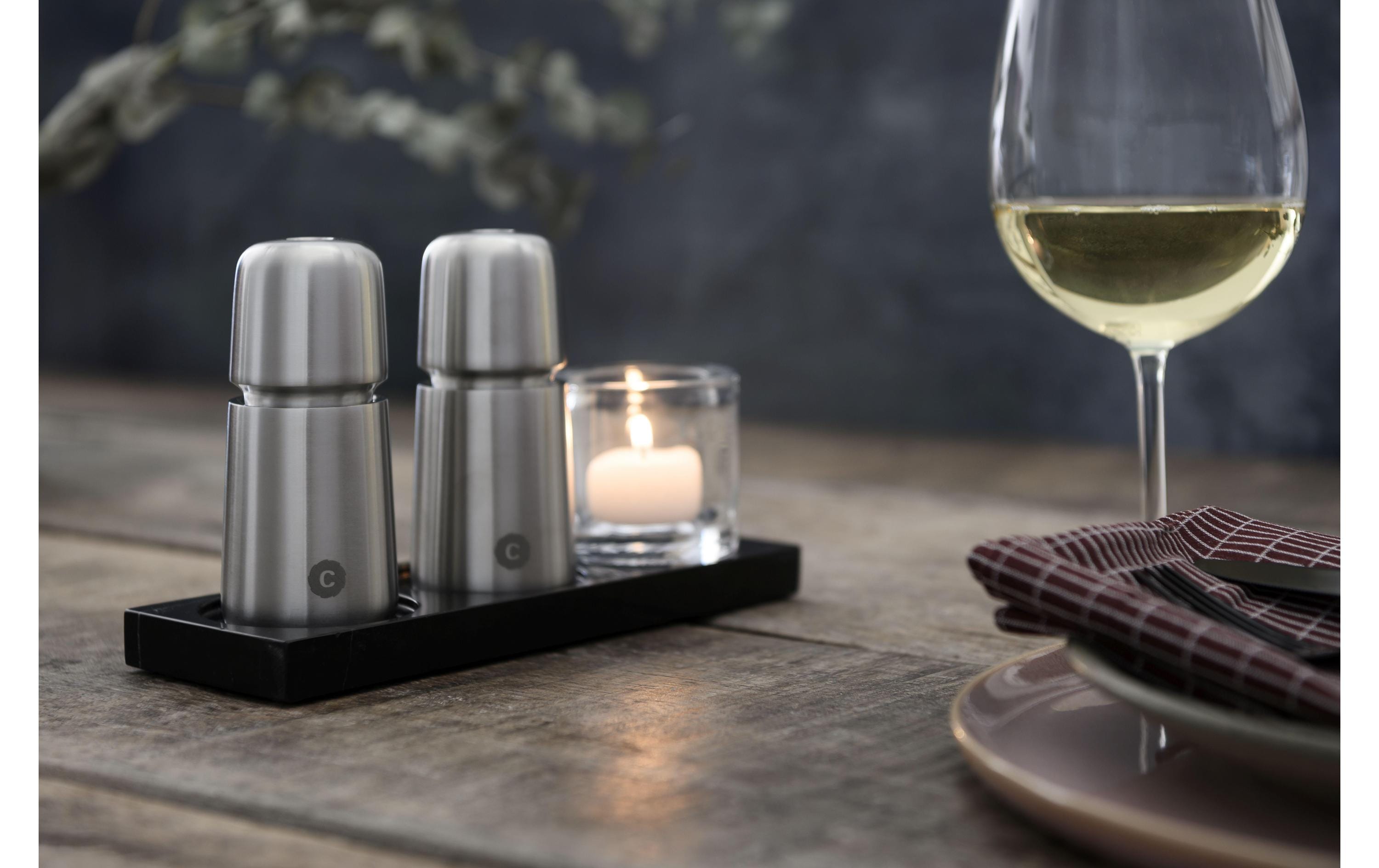 Untersetzer für Gewürzmühle Marble SchwarzUntersetzer für Gewürzmühle