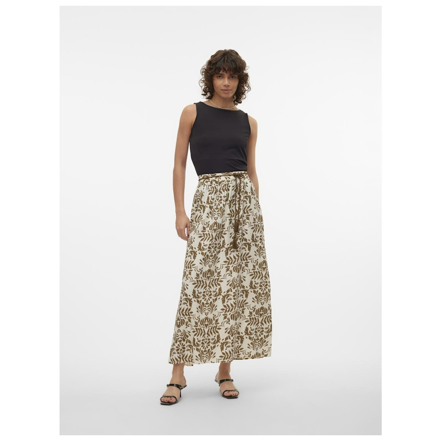 Vero Moda VMIMMA HW LONG SKIRT WVN BTQ