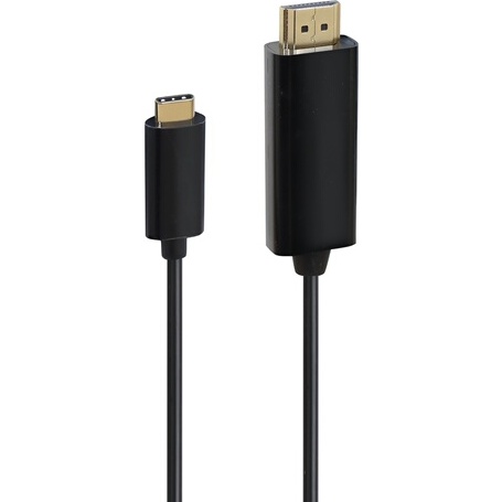 Cables USB Accsup CABLE USB-C VERS HDMI ULTRA HD 4K 1,8M NOIR