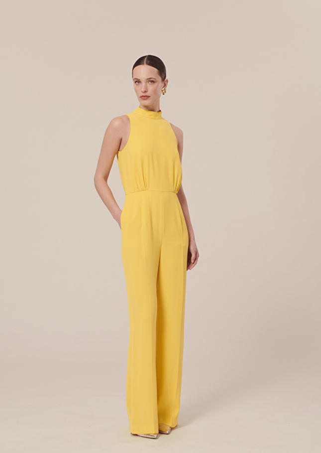 Combinaison Cecilejaune en crêpe