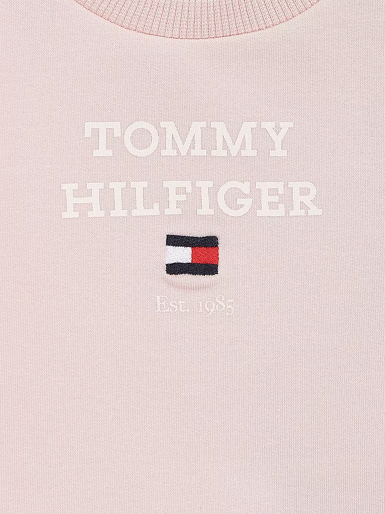 TOMMY HILFIGER Baby Set Sweater und Hose 2-teilig rosa