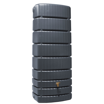 Muurregenton Slim grijs 500 liter