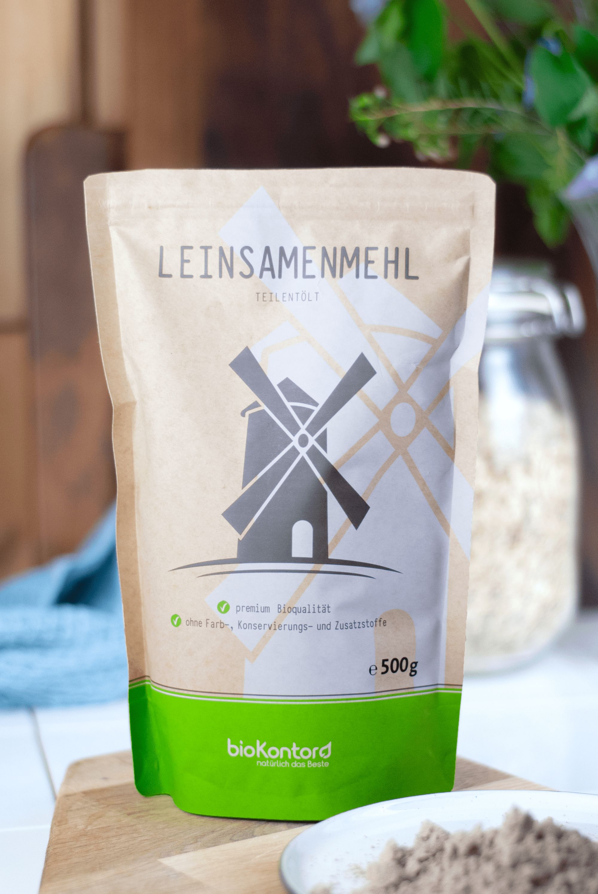 bioKontor Leinsamenmehl