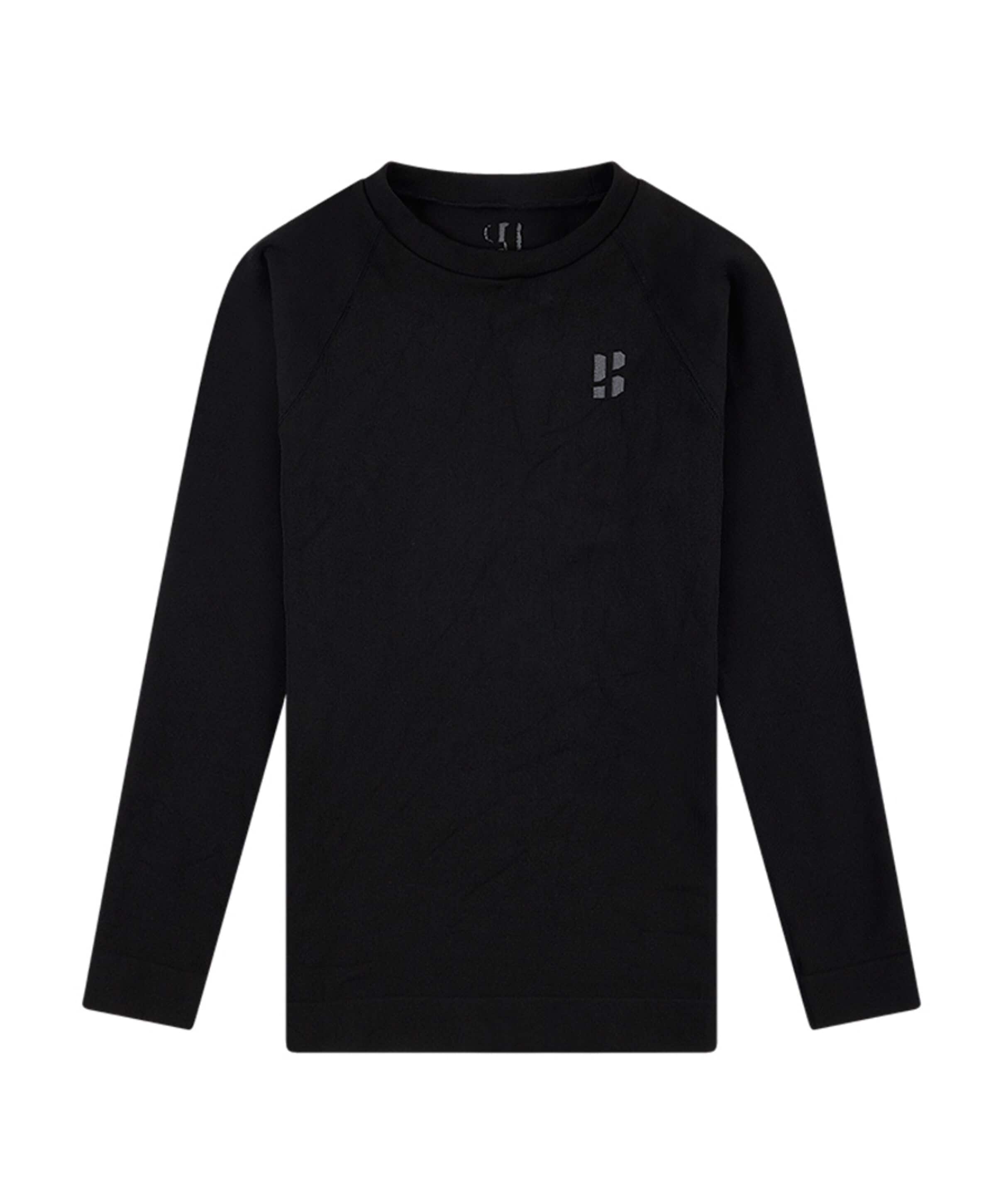 Poederbaas Dames thermoshirt zwart