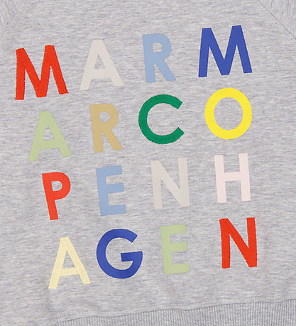 MarMar Sweatshirt - Theos - Mehrfarbige Buchstaben