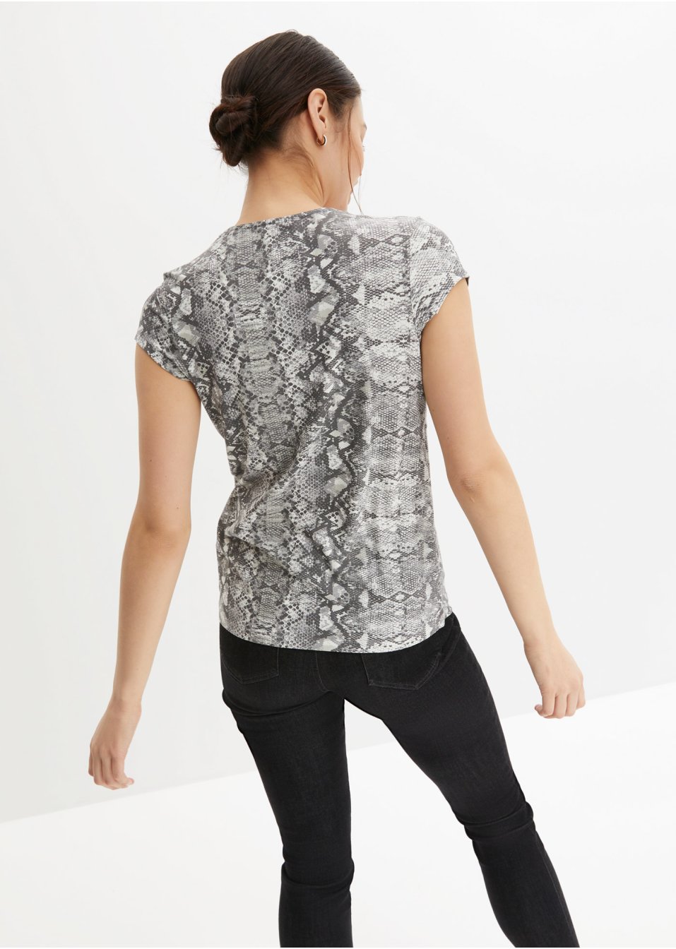 Top à décolleté plongeant en V