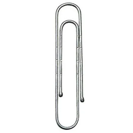 NORICA® 2261 Büroklammer Norica, silber, gewellt, 50mm, 100 Stück