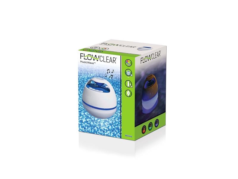 Bestway MusicWave Floating LED Bluetooth Speaker Schwimmender LED-Bluetooth-Lautsprecher