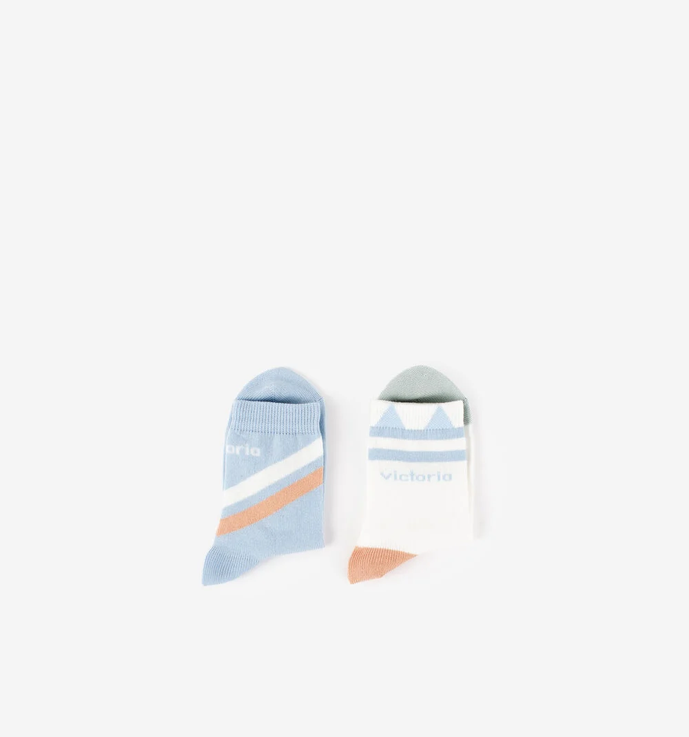 CHAUSSETTES ENFANT MOTIF ANIMAUXAZUL