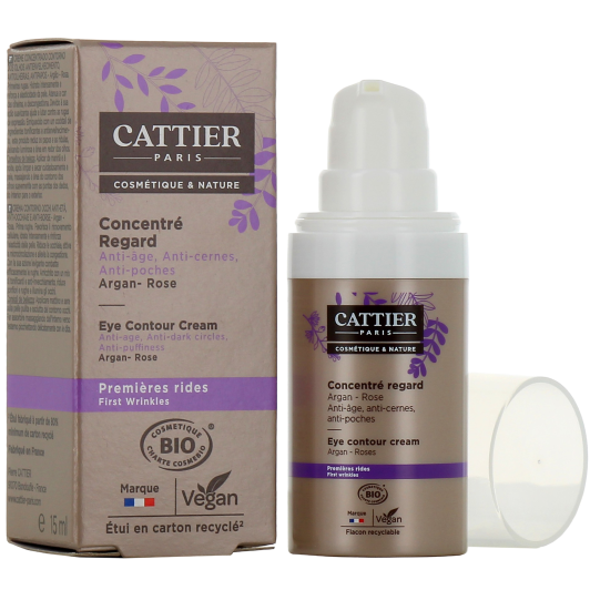 Cattier concentré regard premières rides - Contour des yeux anti âge