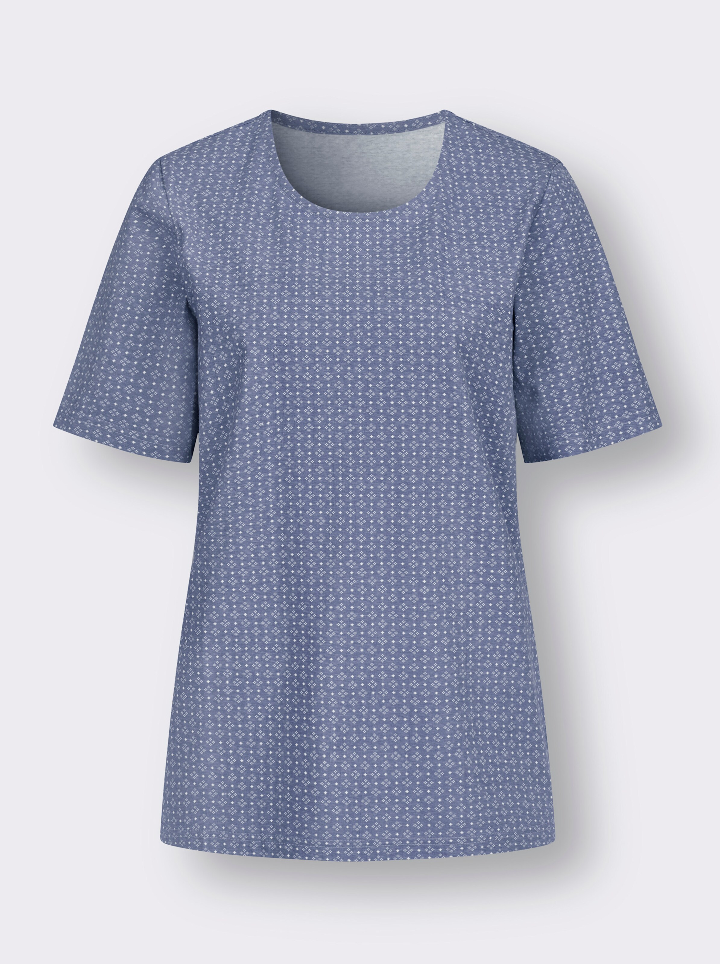 Rundhals-Shirt