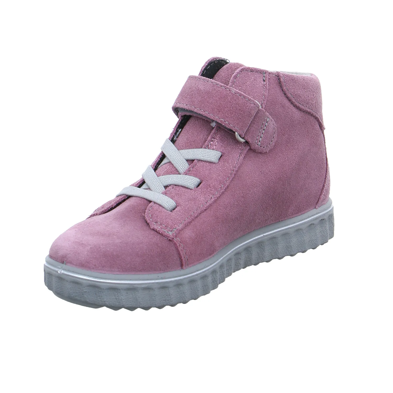 PEPINO Kleinkinder-Halbschuh Klett Rosa Textil  Bottine