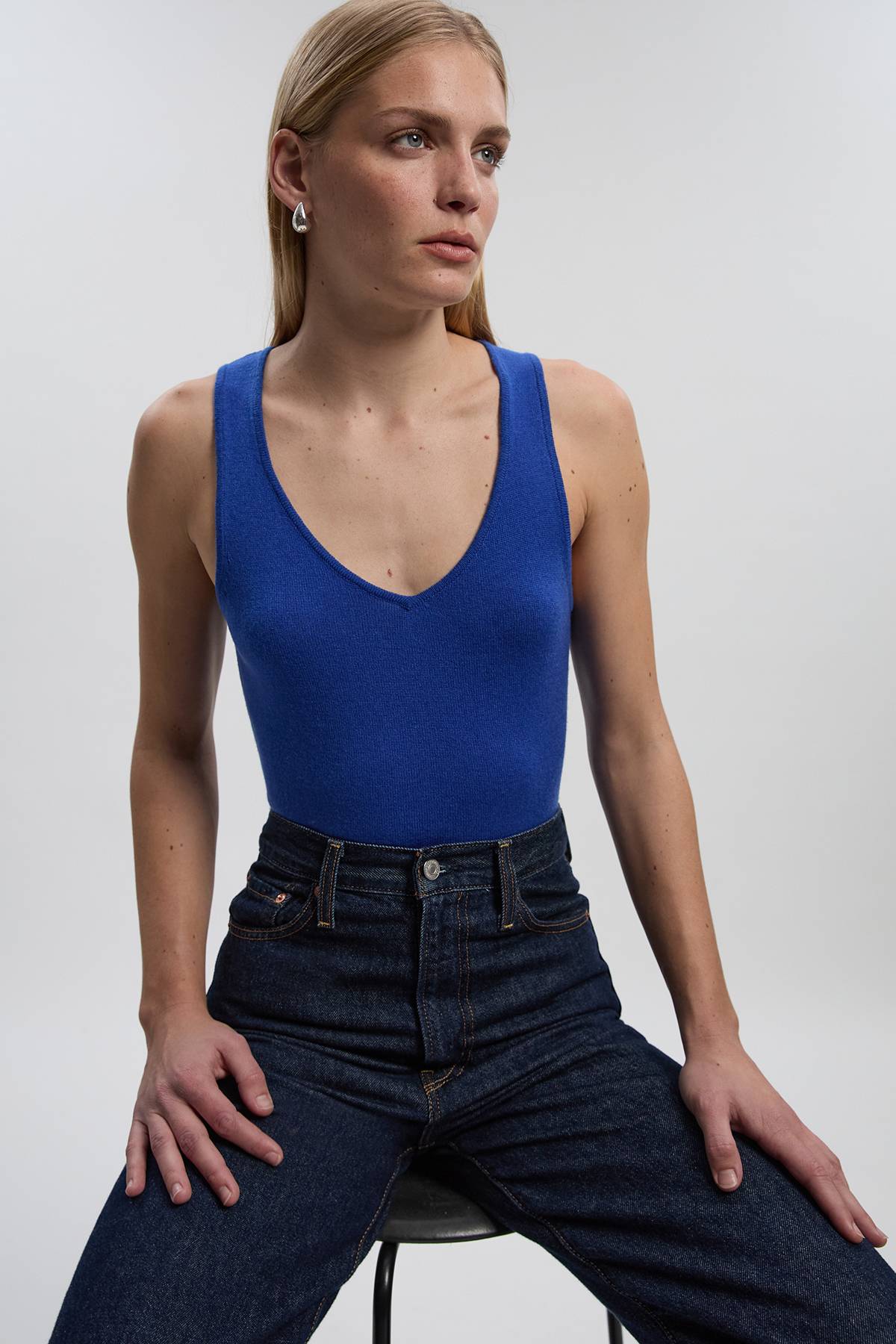 KarenMillen Débardeur en Mélange de Cachemire