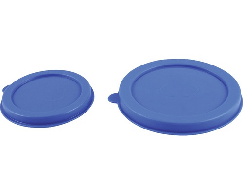Deksels voor dierenvoercontainers, 2-pack, 7,5 en 10 cm