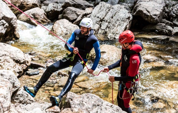 Canyoning Basis Tour in Sonthofen als Geschenkidee