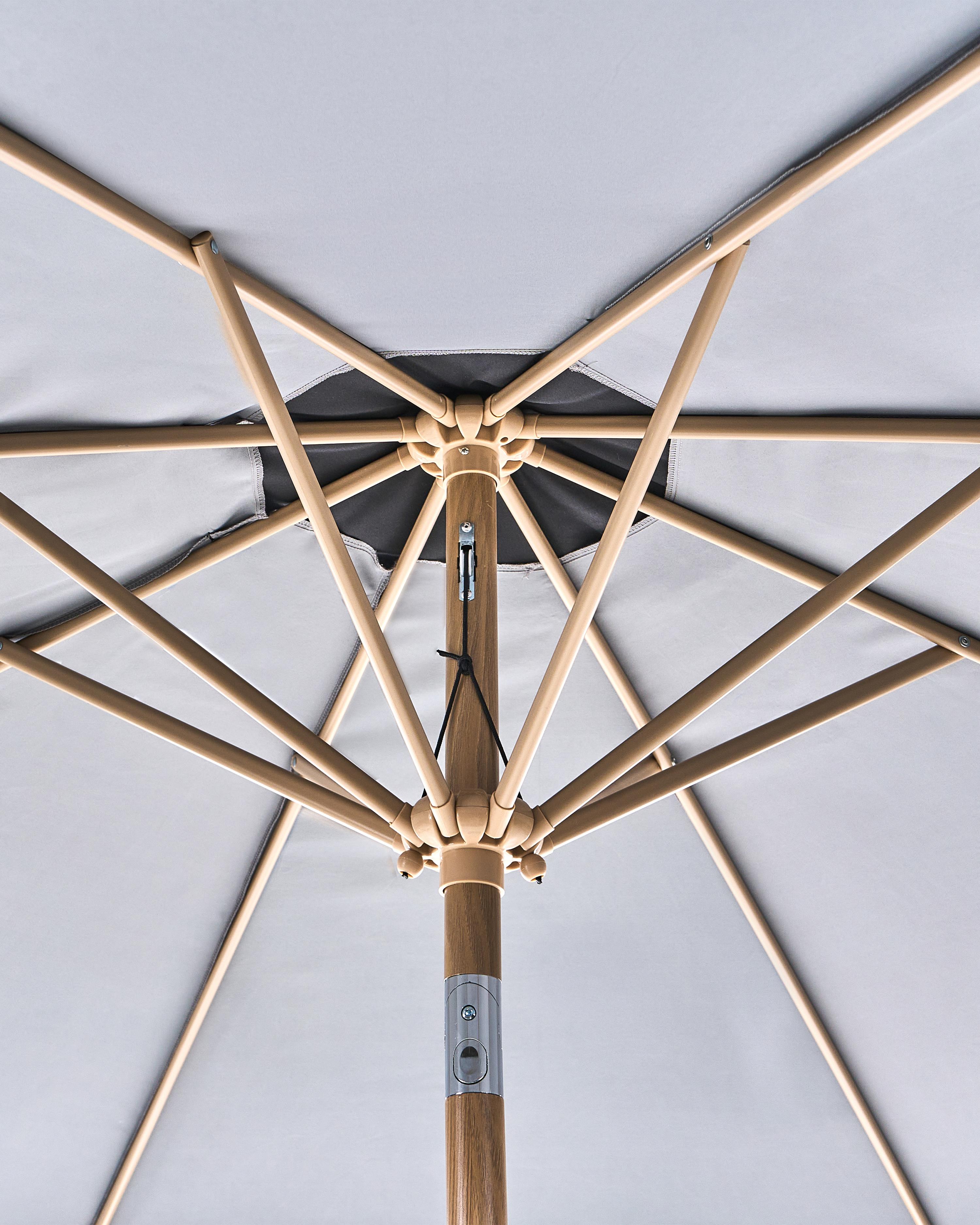 Parasol 270 cm ISOLOTTO Grijs